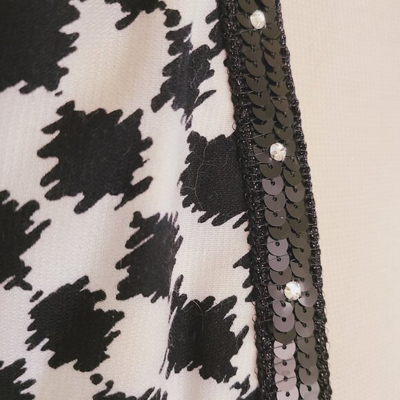 Rare 80's Short Sleeve Sequin/Rhinestone Bolero Jacket - Picture 5 of 8